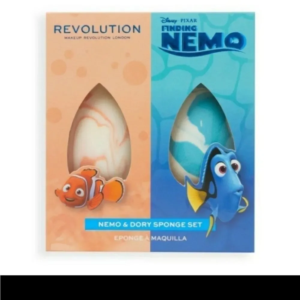 Revolution Beauty‎ X Finding Nemo Nemo & Dory Sponge Set